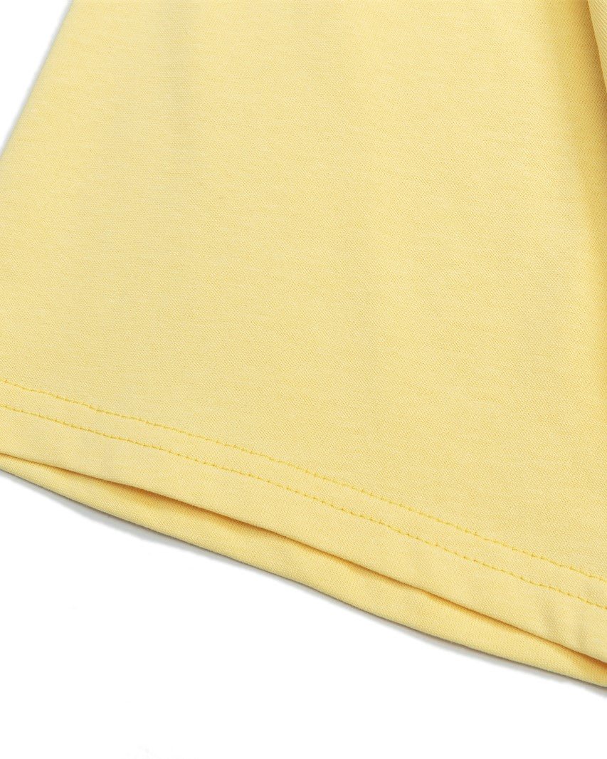 귀여운 프린트의 반소매