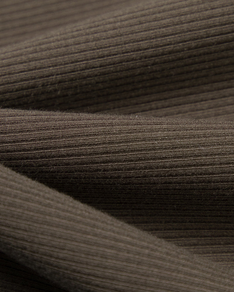 라운드넥, 슬림핏, 긴팔 상의 (여성용)