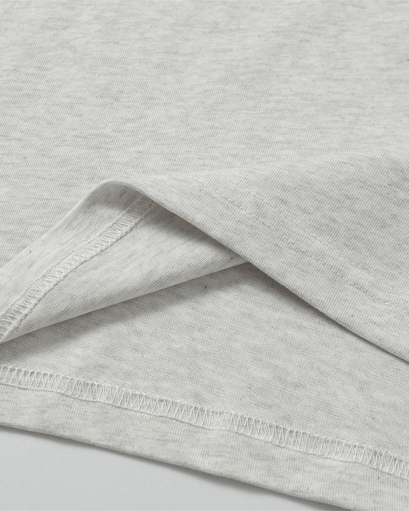 레트로 콘트라스트 반소매