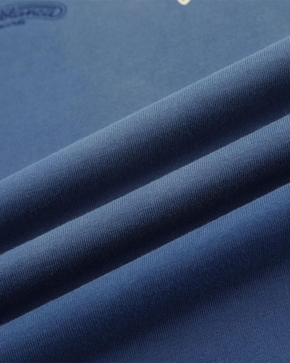 레트로 레터 프린트 반소매