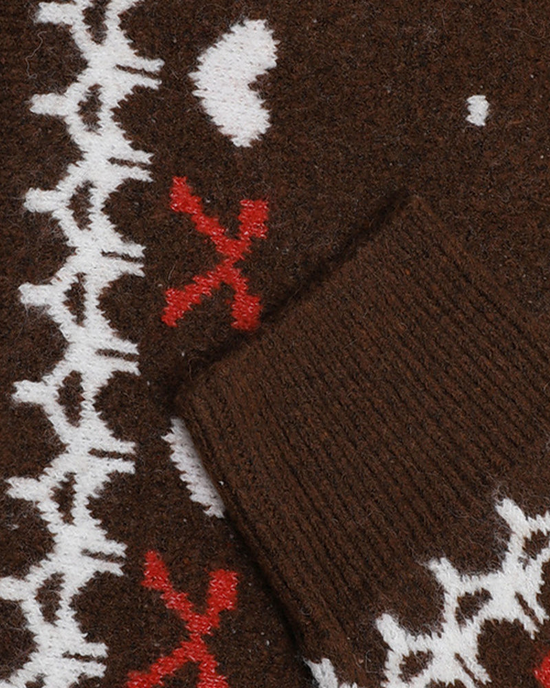 오프숄더 긴팔 스웨터(여성용)