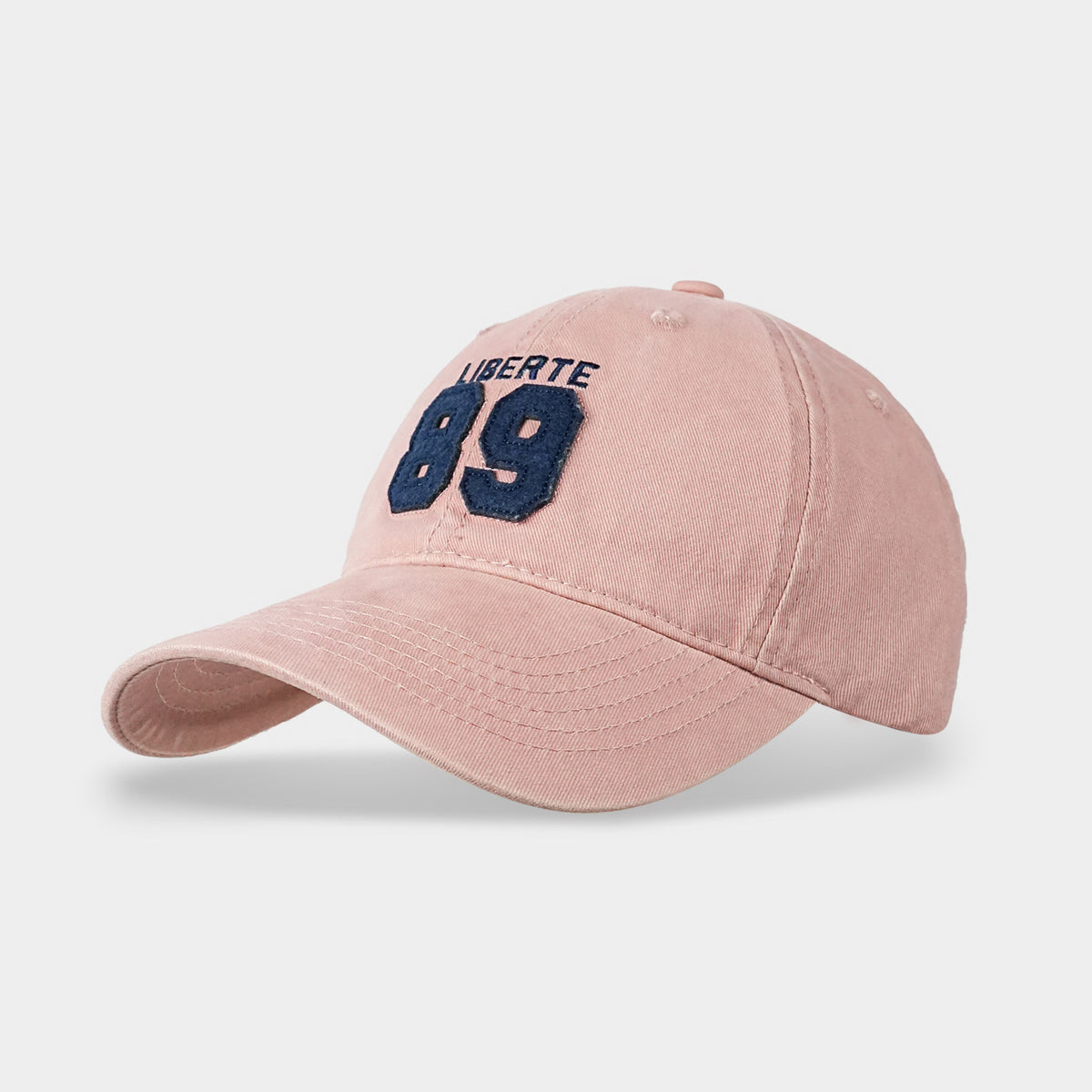 カラーブロック刺繍入りベースボールキャップ