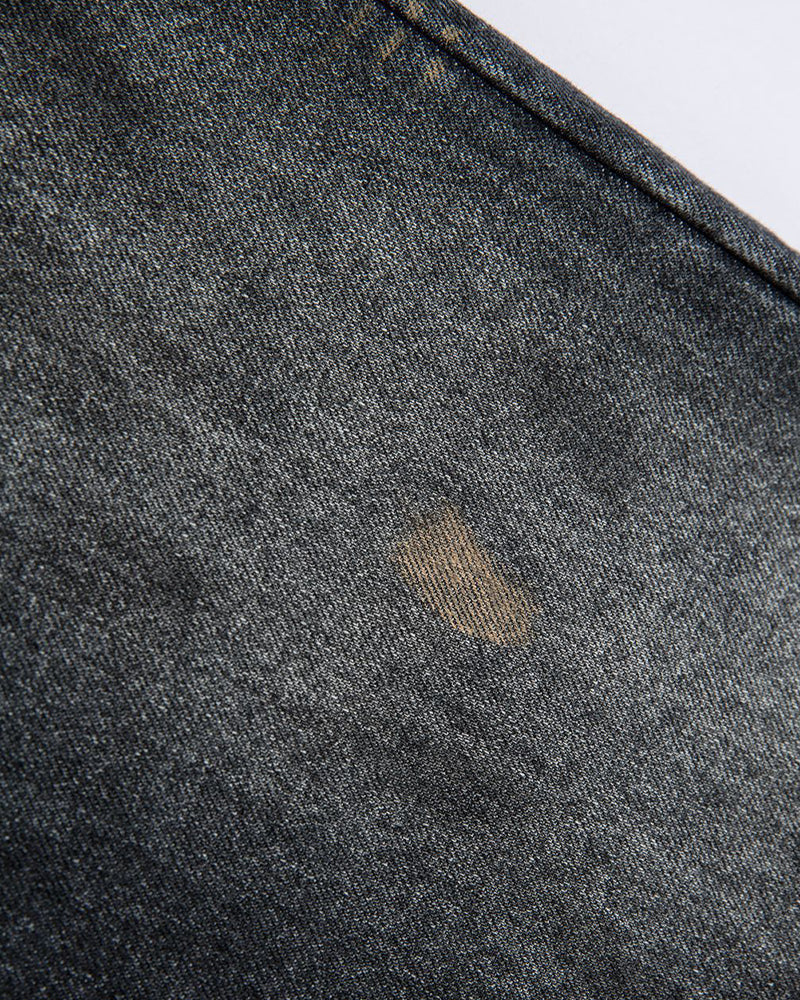 Washed gradient jeans