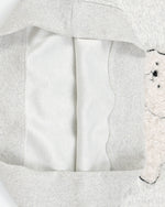 毛絨小狗假兩件polo衛衣