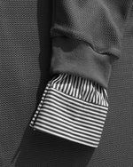 Beaded fake two-piece casual long sleeves