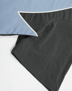 레트로 레터 후드 반팔