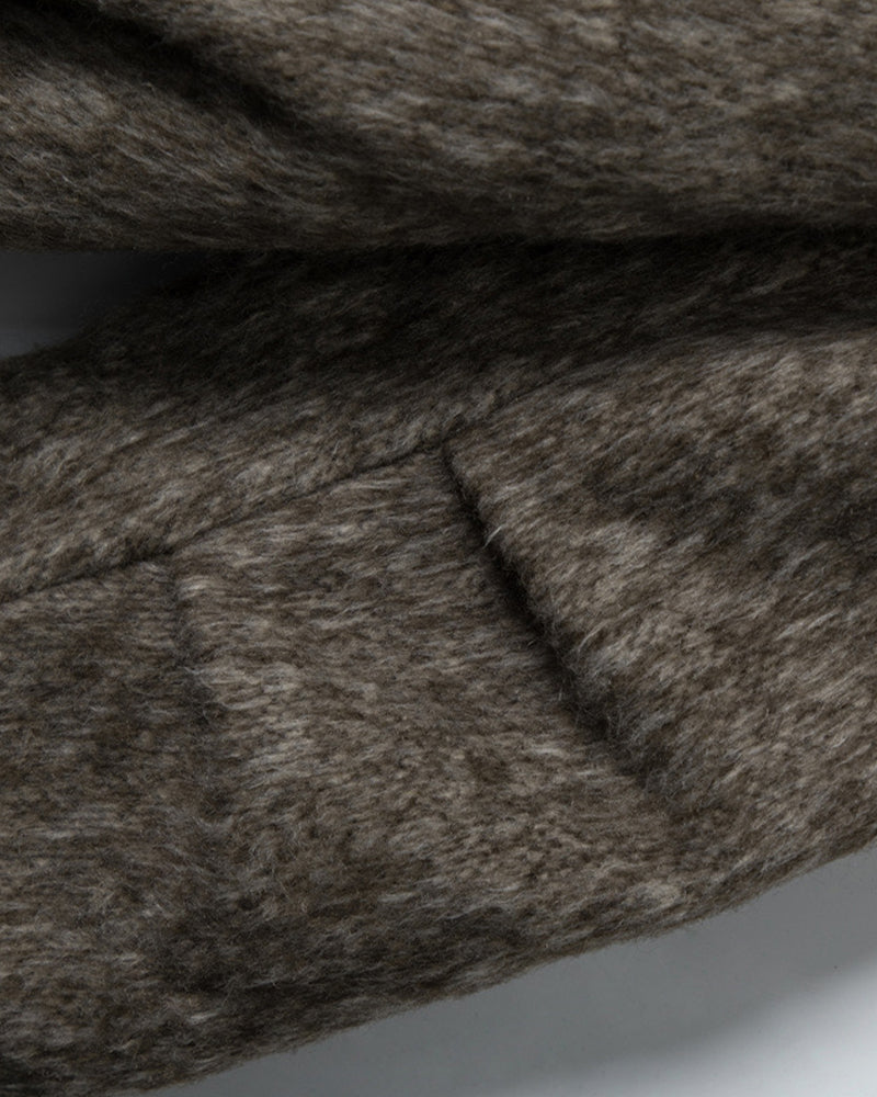 가짜 투피스 따뜻한 코트