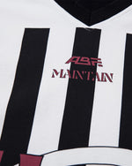 레트로 스트라이프 레터 반팔