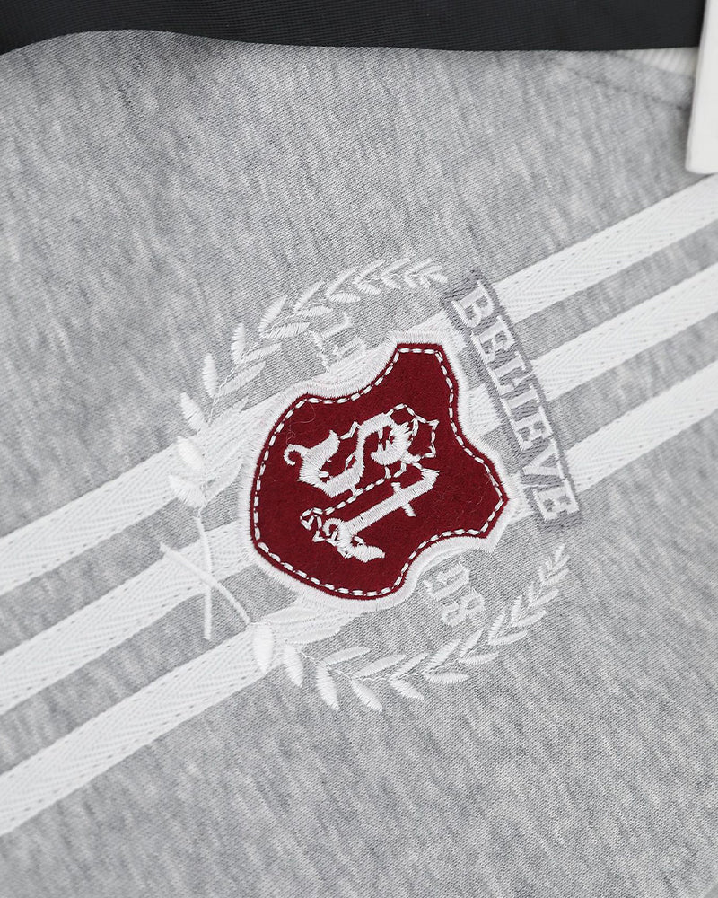 假兩件學院風衛衣