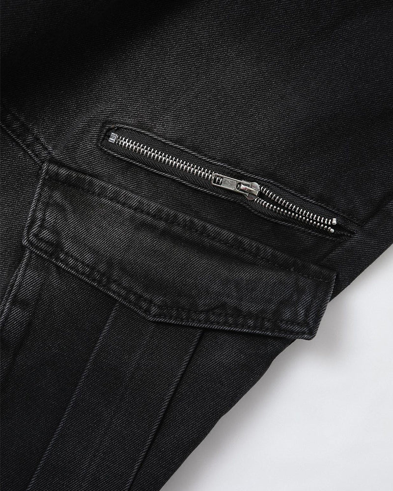 Vintage denim overalls