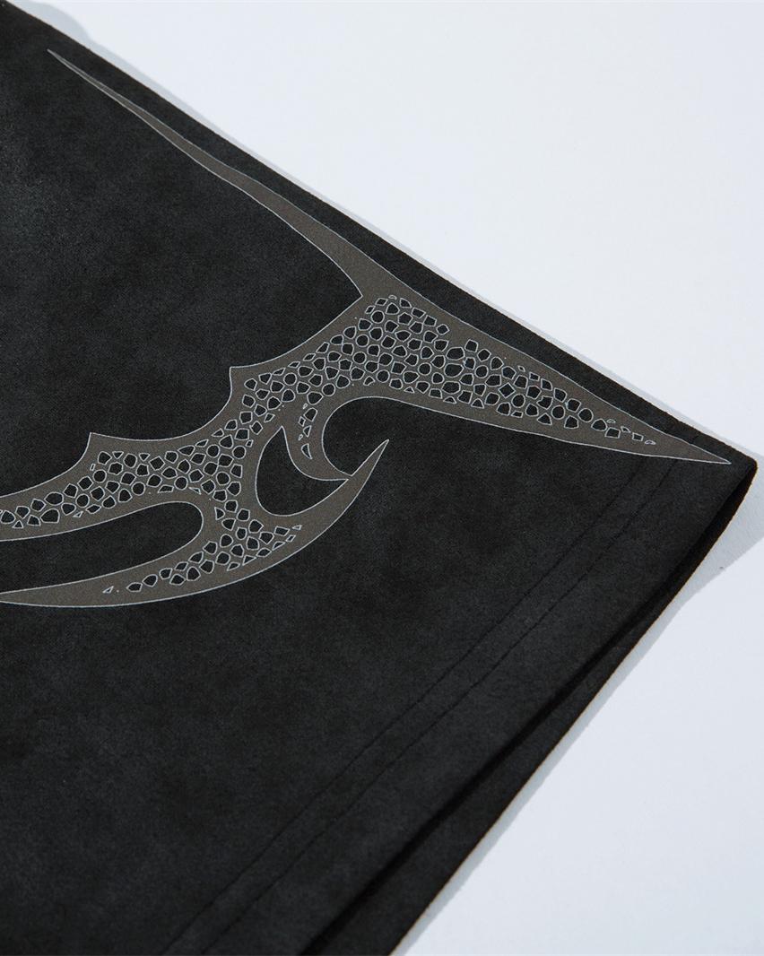 레트로 프린트 반소매