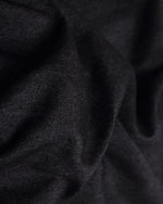 Paneled embroidered denim shirt