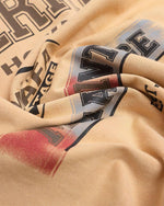 Washed casual short sleeves