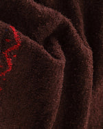 Retro puppy knit sweater