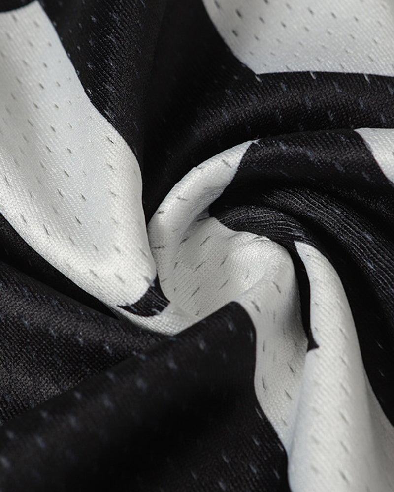 運動風數字印花短袖