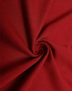 대조적인 컬러 스티칭 짧은 소매