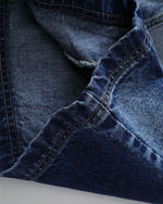 復古水洗休閑短褲