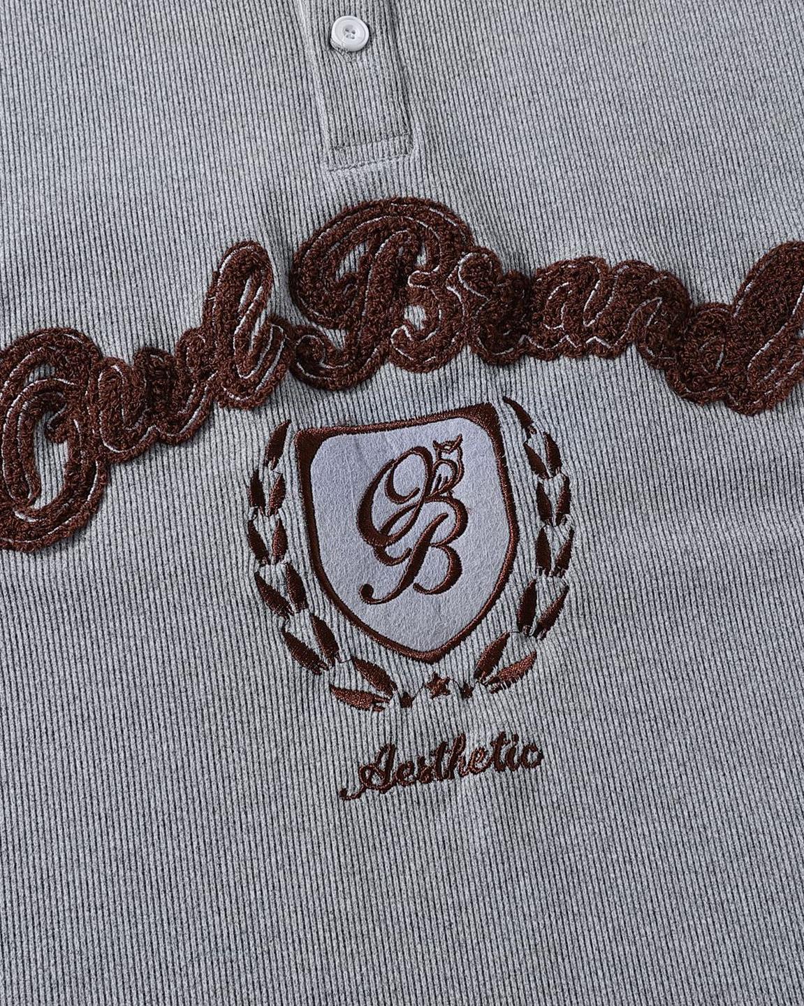 假兩件翻領短袖