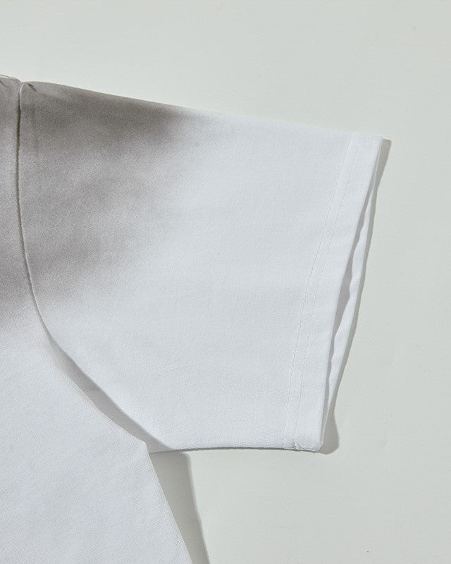 레트로 잉크젯 모터사이클 스타일 반팔