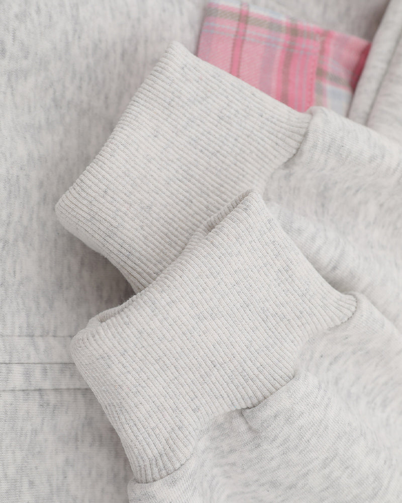 floral pattern sweatshirt