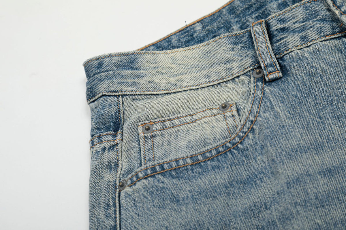 빈티지 워싱 청바지