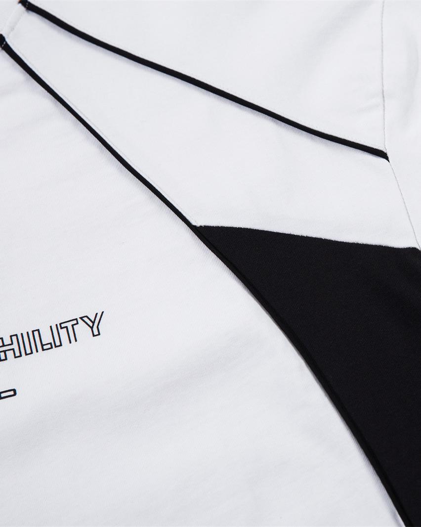 스포츠 패치워크 반팔