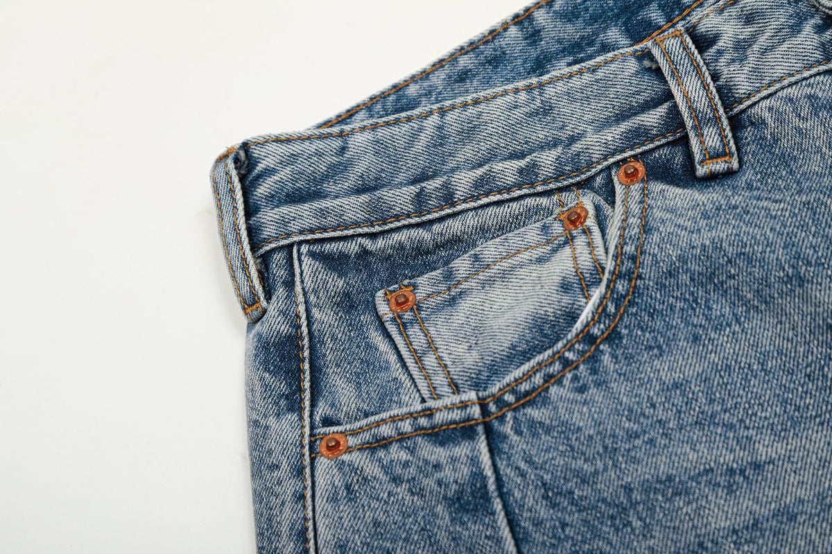 Washed Machete Jeans