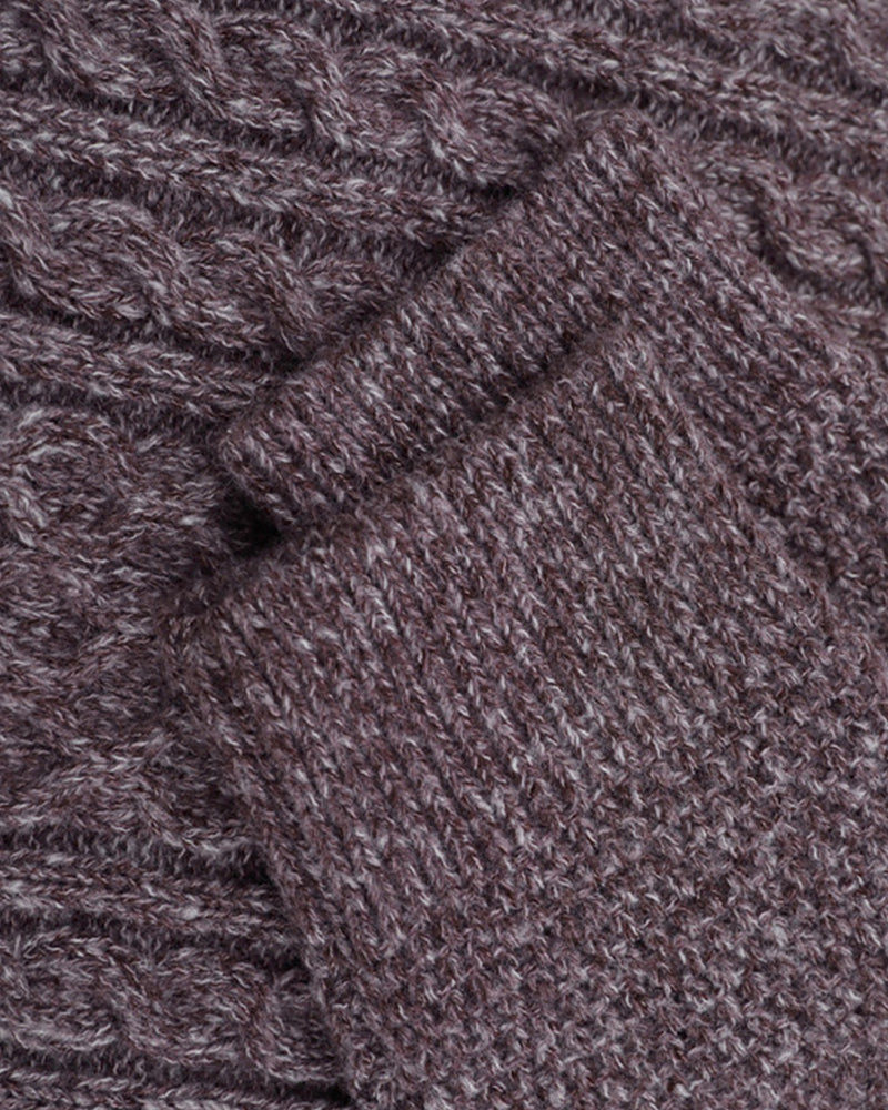 蝴蝶結麻花毛衣