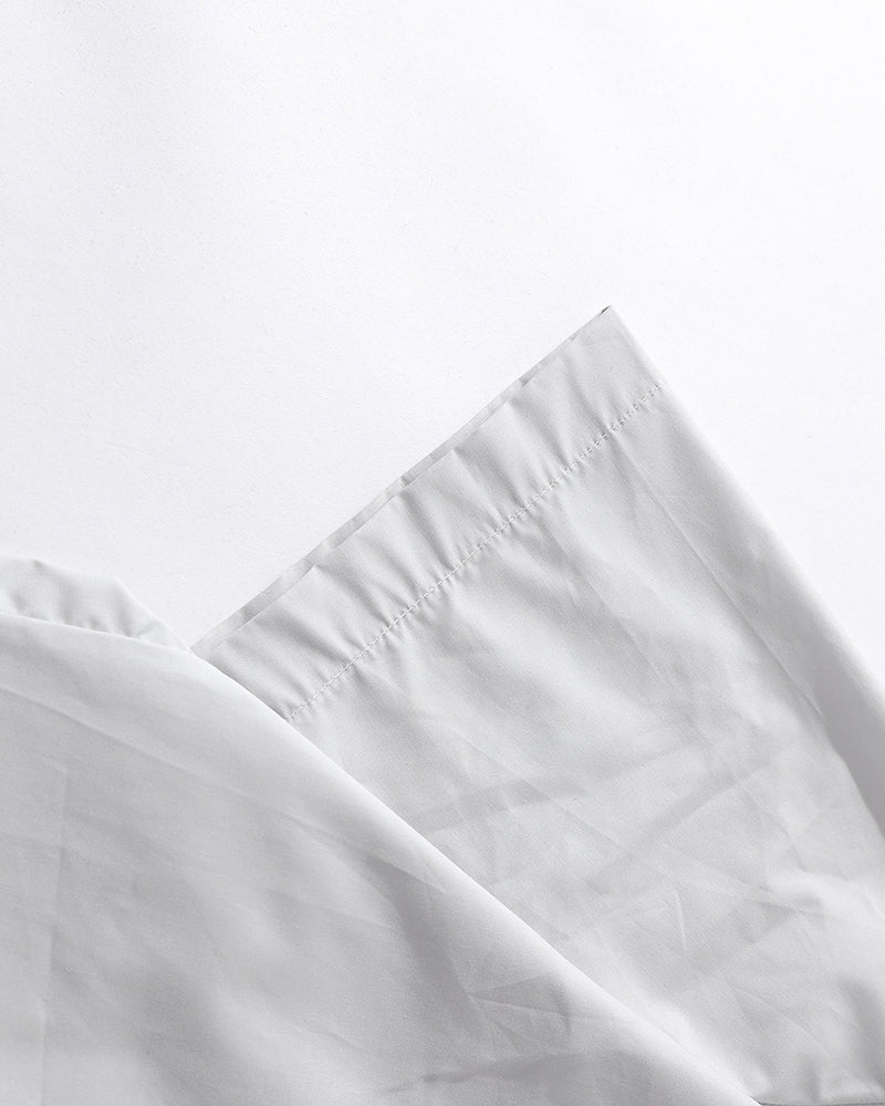 Retro patchwork short-sleeved shirt