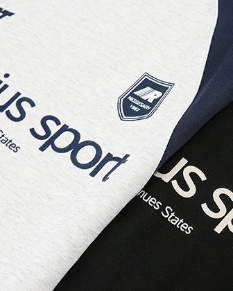 Colorblocked round neck short sleeves