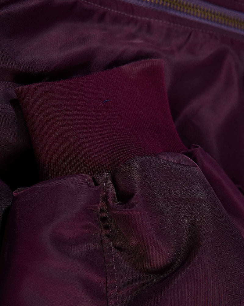 Unique color-blocked cotton-padded jacket