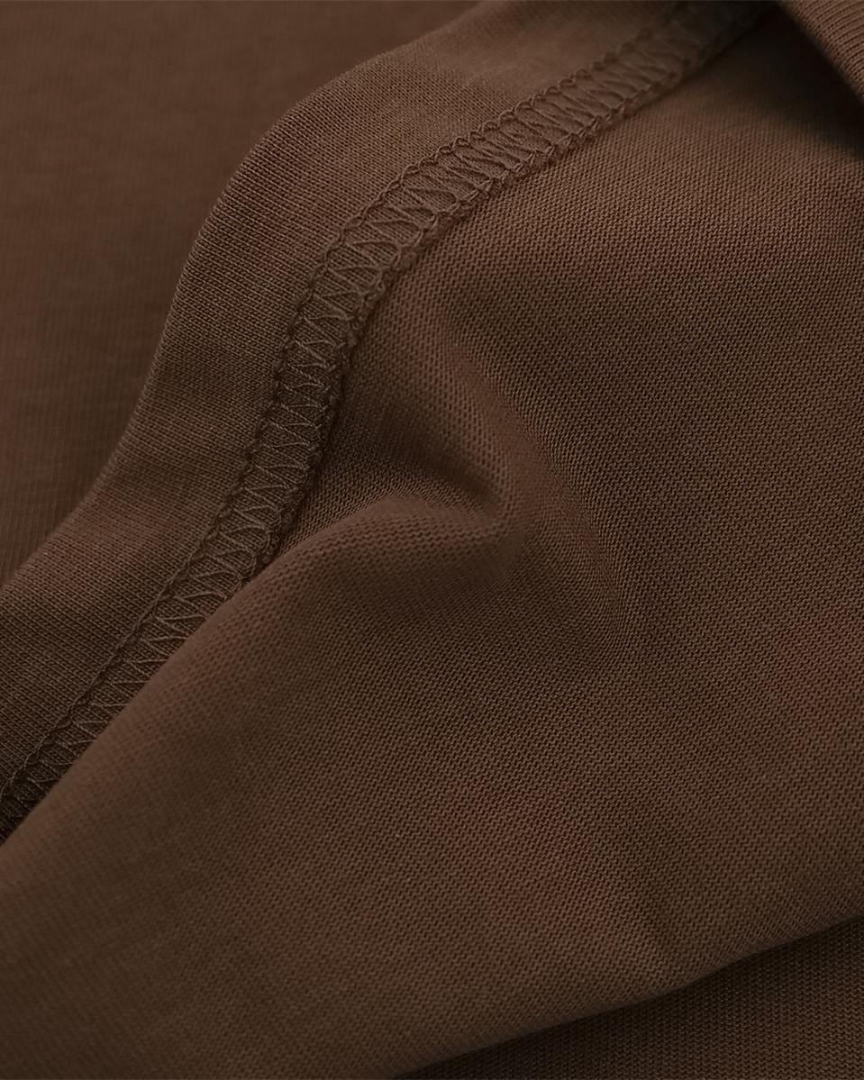 레트로 레터 패치 반팔