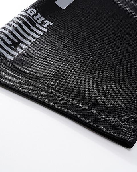 레트로 레터 프린트 반소매