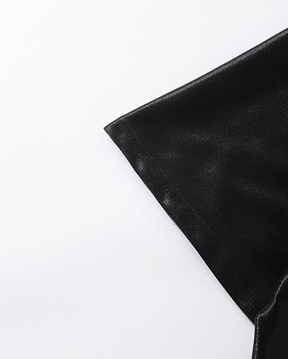 V領拼接運動短袖