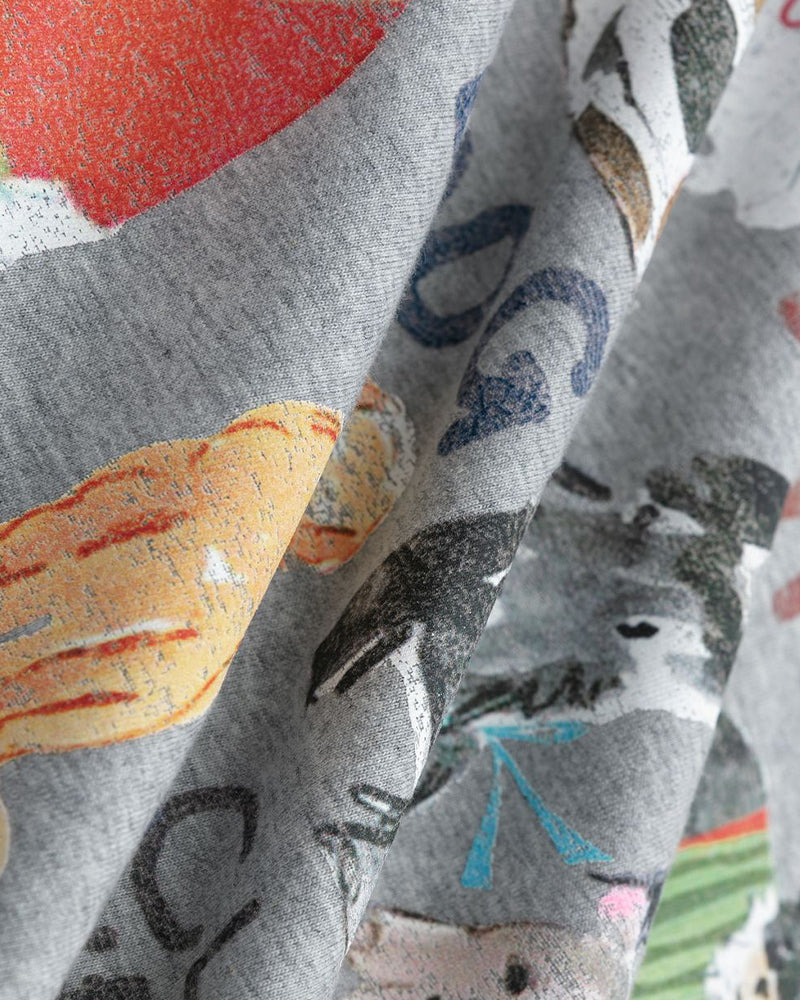 귀여운 프린트의 반소매