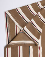 레트로 자수 스트라이프 반팔