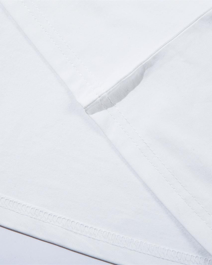 Casual sports print short sleeves