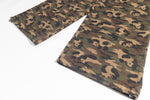 Vintage washed camouflage pants