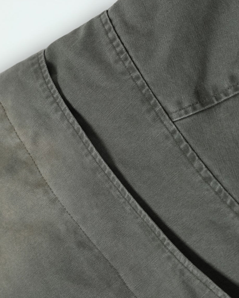 Patchwork cotton-padded jacket