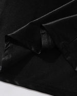 V領拼接運動短袖