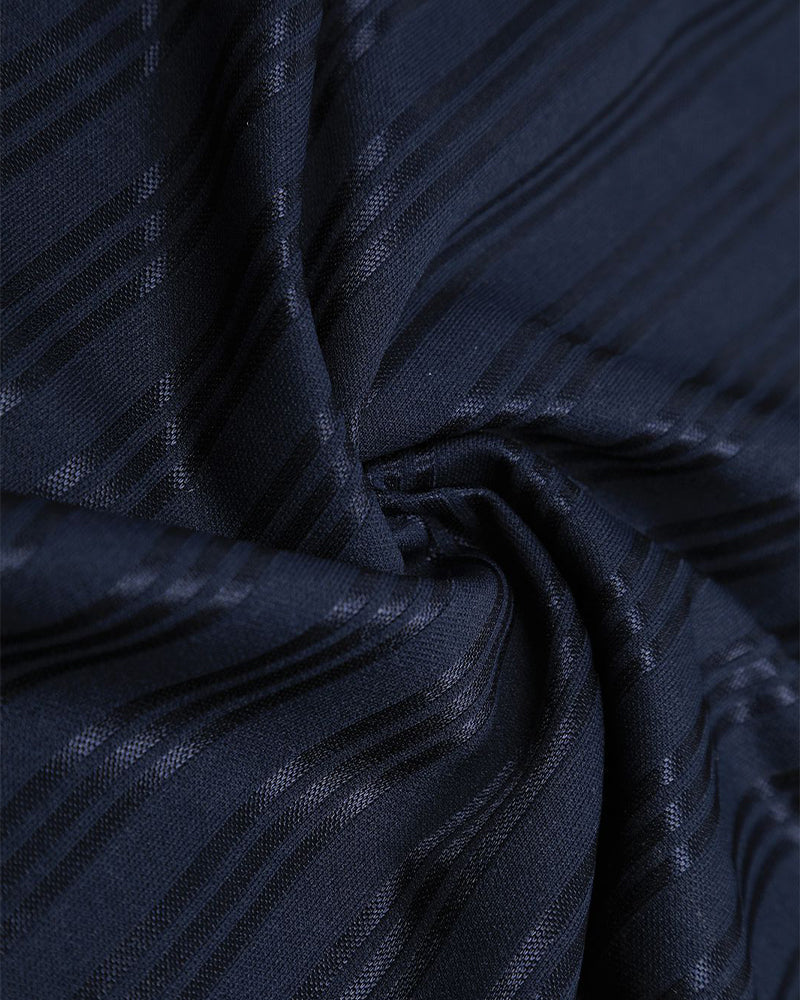 레트로 콘트라스트 반소매