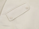 vintage badge stand collar jacket