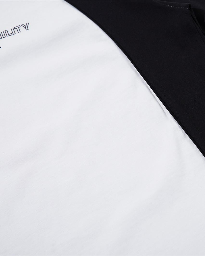 스포츠 패치워크 반팔