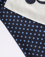 Retro polka dot hoodie