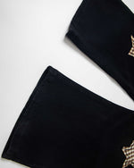 Star patch casual jeans