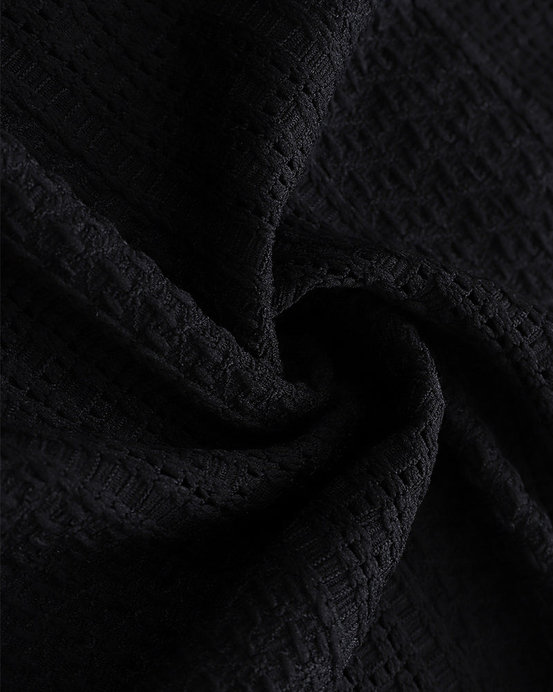 休閑情侶長袖襯衫