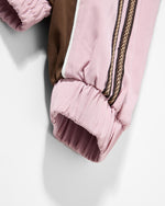 Retro patchwork couple jackets