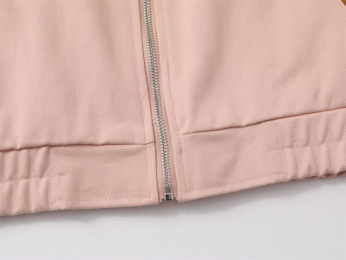 Vintage patchwork embroidered jacket