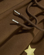 復古字母休閑褲