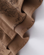 Floral Tie Long Sleeve Shirt